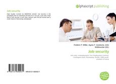 Borítókép a  Job security - hoz