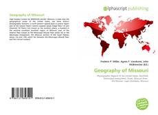 Bookcover of Geography of Missouri