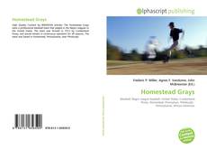 Bookcover of Homestead Grays