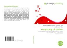 Geography of Quebec的封面