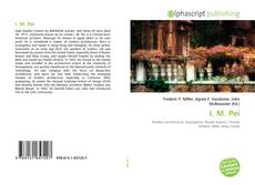 Bookcover of I. M. Pei