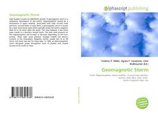 Capa do livro de Geomagnetic Storm 