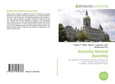 Capa do livro de Kentucky General Assembly 