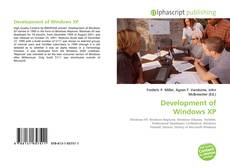 Capa do livro de Development of Windows XP 