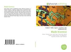 Capa do livro de Blade (Comics) 