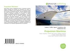 Buchcover von Propulsion Maritime
