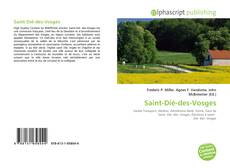 Обложка Saint-Dié-des-Vosges