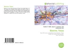 Buchcover von Boerne, Texas