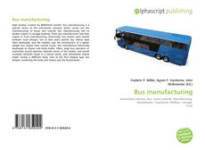 Обложка Bus manufacturing