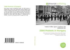 Обложка 2006 Protests in Hungary