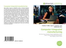 Couverture de Computer-integrated manufacturing
