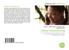 Couverture de Cellular manufacturing