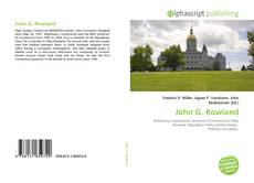 Borítókép a  John G. Rowland - hoz