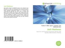 Bookcover of Josh Mathews