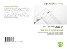 Couverture de Dilation (morphology)