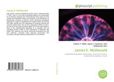 James E. McDonald kitap kapağı