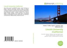 Borítókép a  Lincoln University (California) - hoz