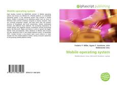 Borítókép a  Mobile operating system - hoz