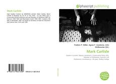 Borítókép a  Mark Carlisle - hoz