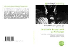 Jack Lewis, Baron Lewis of Newnham的封面