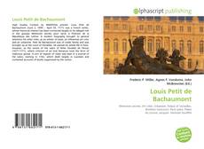 Borítókép a  Louis Petit de Bachaumont - hoz