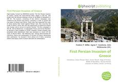 First Persian Invasion of Greece的封面