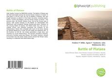 Battle of Plataea的封面