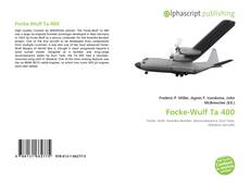 Focke-Wulf Ta 400的封面