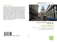 Bookcover of Cycle rickshaw