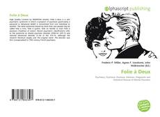 Folie à Deux的封面