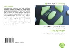 Capa do livro de Jerry Springer 