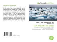 Bookcover of East Antarctic Ice Sheet