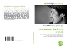 Anti-Western Sentiment in China的封面
