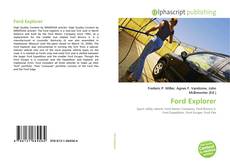 Ford Explorer的封面