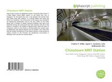 Chinatown MRT Station的封面
