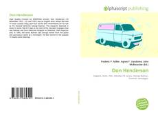 Don Henderson的封面