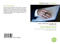 Form (Document)的封面
