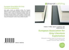 European Association for Grey Literature Exploitation的封面