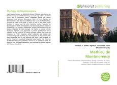 Mathieu de Montmorency的封面