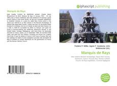 Portada del libro de Marquis de Rays