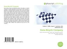 Kona Bicycle Company的封面