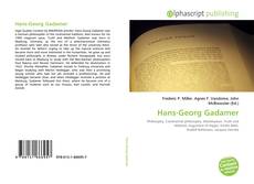 Hans-Georg Gadamer的封面