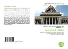 Matthew E. Welsh的封面