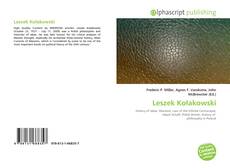 Leszek Kołakowski的封面