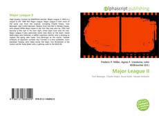 Capa do livro de Major League II 