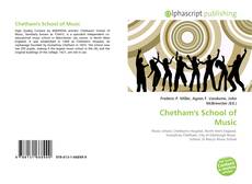 Capa do livro de Chetham's School of Music 