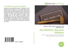 Ann Mallalieu, Baroness Mallalieu的封面