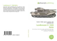 Bookcover of Landkreuzer P. 1000 Ratte