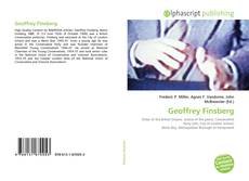 Bookcover of Geoffrey Finsberg