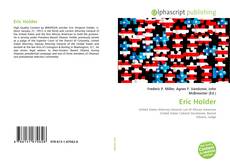 Capa do livro de Eric Holder 